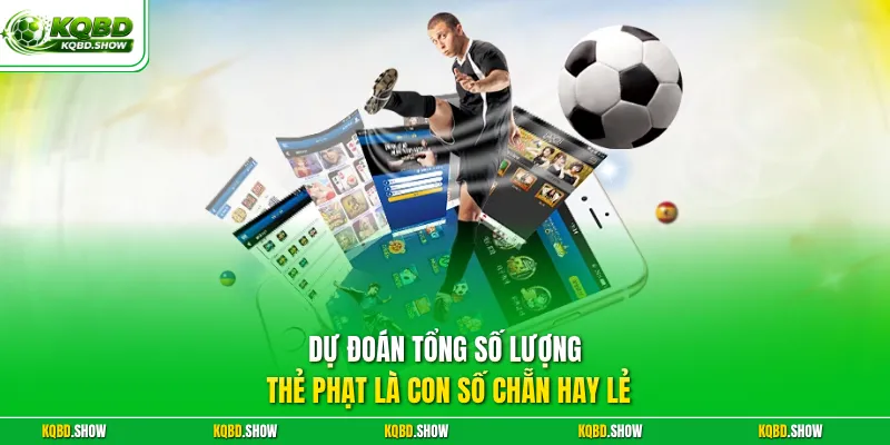 Dự đoán tổng số lượng thẻ phạt là con số chẵn hay lẻ
