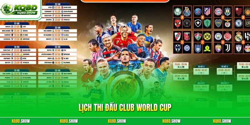 Lịch thi đấu Club World Cup